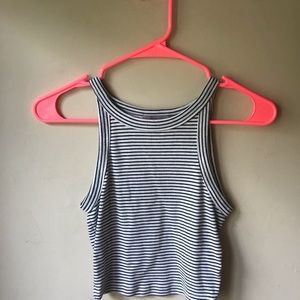 Striped Crop Top